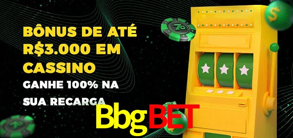 Bbgbet melhor bônus de depósito